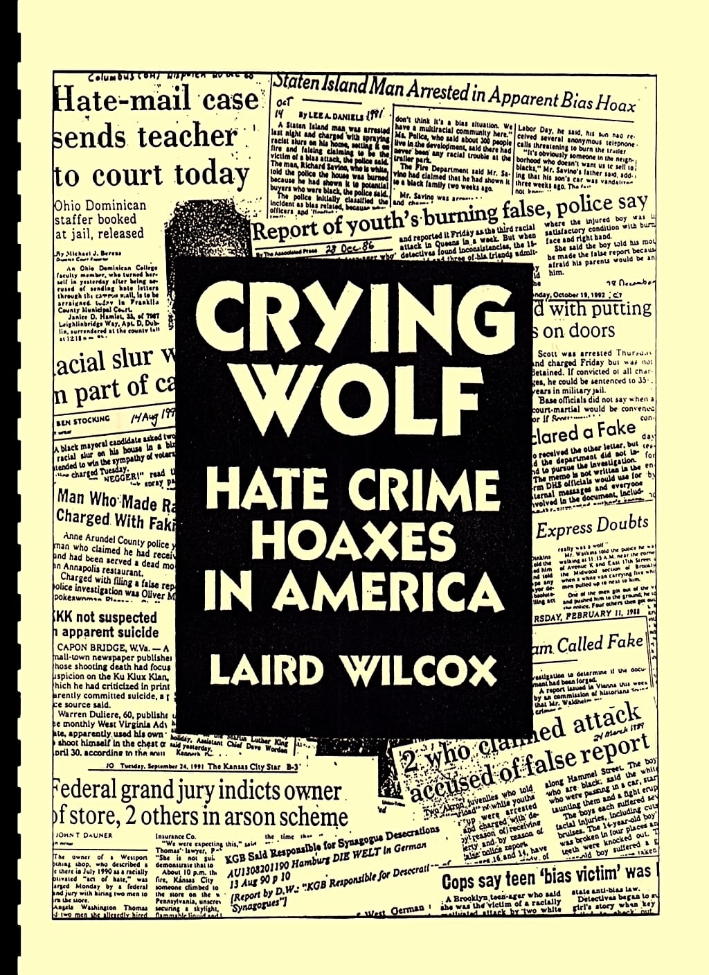 Crying Wolf, by Laird Wilcox