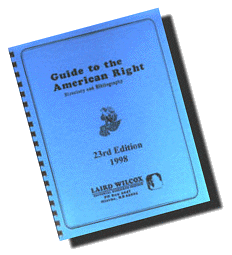 Guide to the American Right by Laird Wilcox